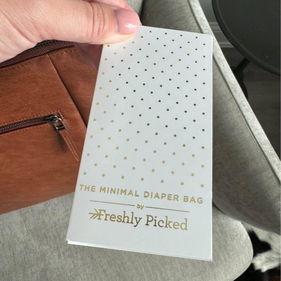 Freshly Picked Amber Minimal Diaper Backpack - Picture 3 of 3